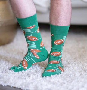 Men’s Green Football Socks