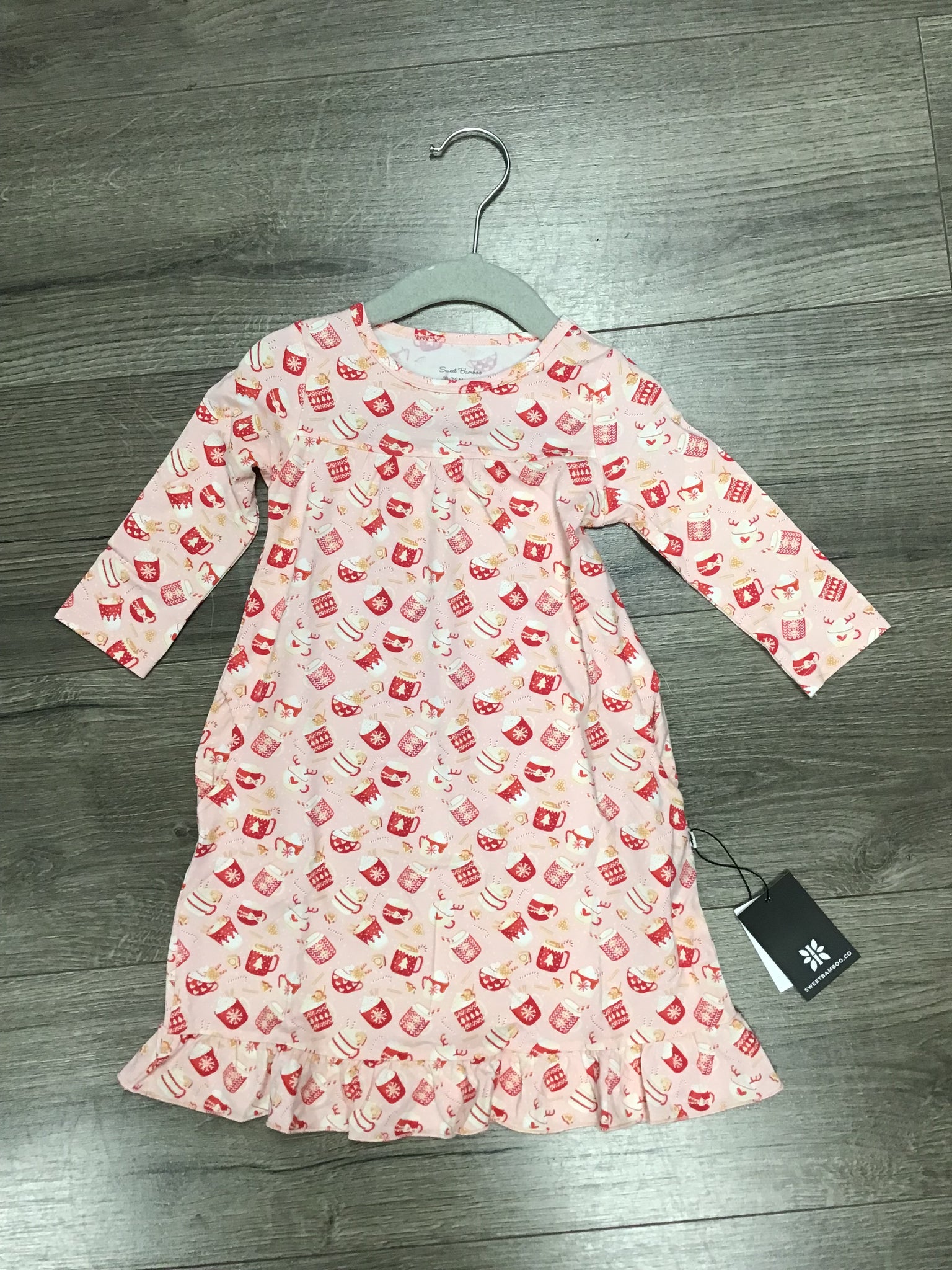 Sweet Bamboo Pink Hot Chocolate Gown