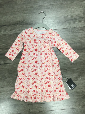 Sweet Bamboo Pink Hot Chocolate Gown