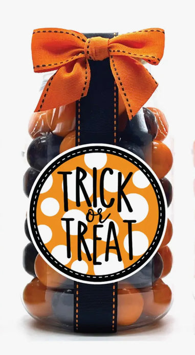 Jar of Halloween Gumballs