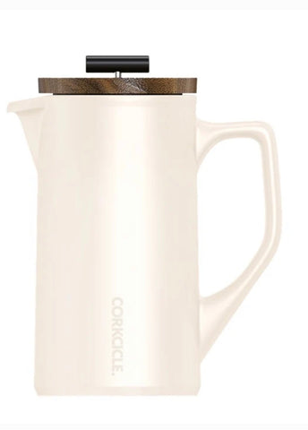 Ceramic French press- oat milk