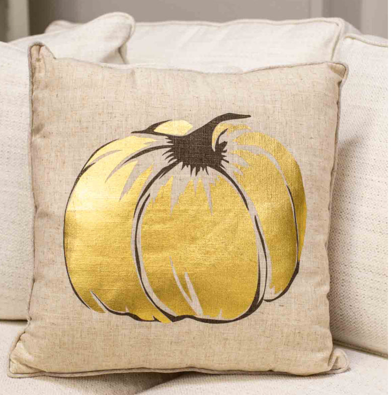 Glamour Pumpkin Pillow
