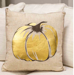 Glamour Pumpkin Pillow