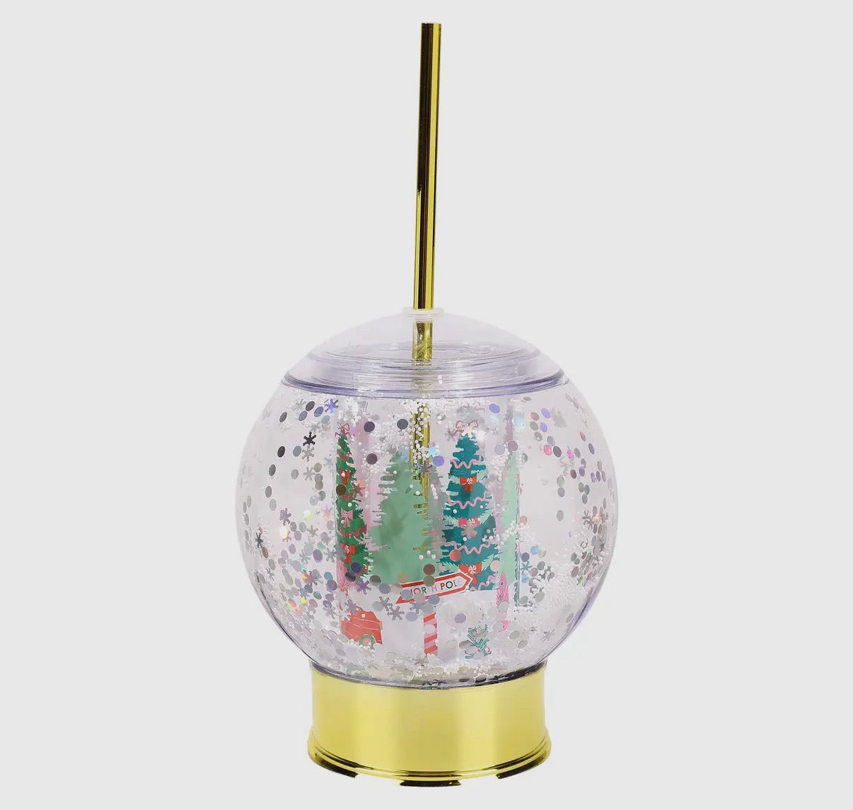 Snow globe cup