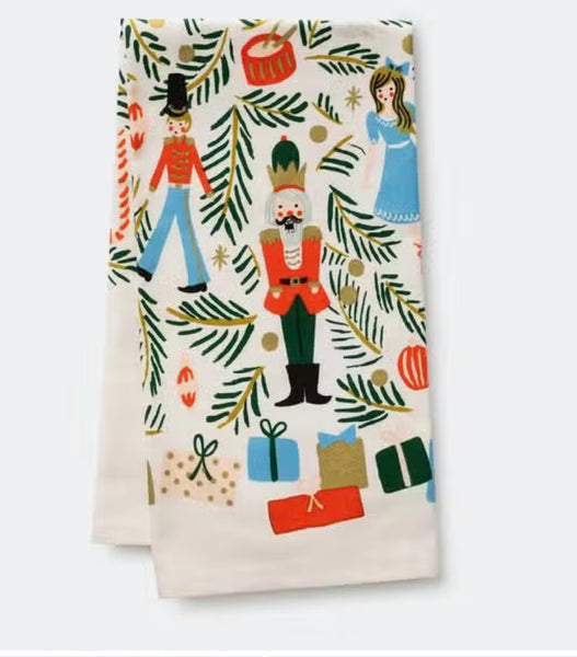 Nutcracker Christmas Tree Towel