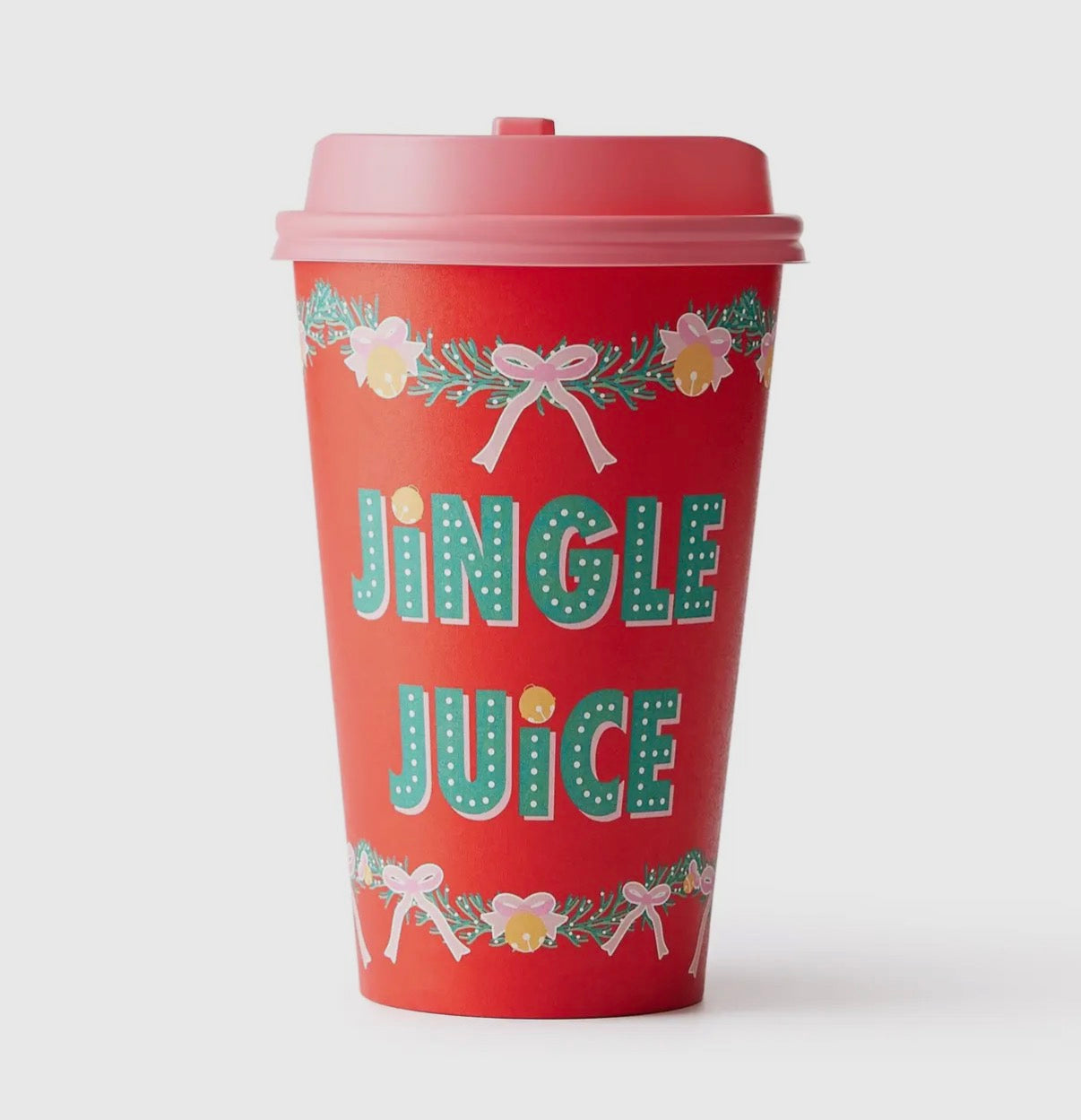 Jingle juice coffee cups set of 10