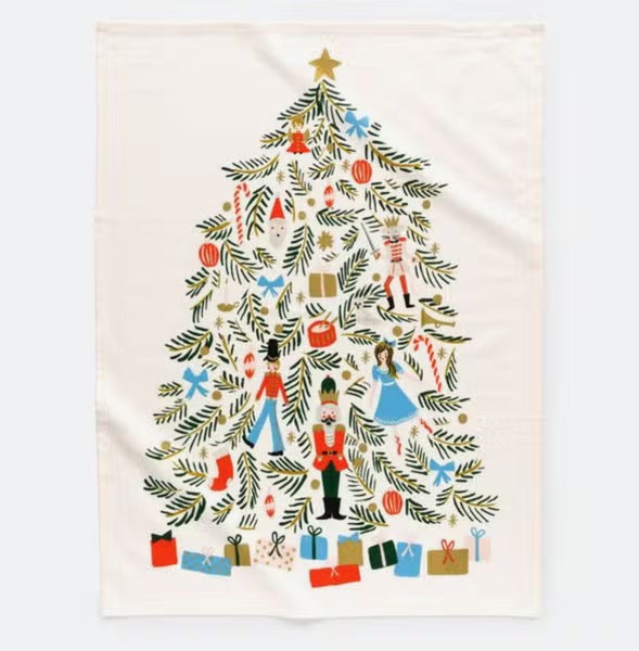 Nutcracker Christmas Tree Towel