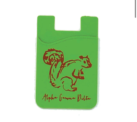 Alpha Gamma Delta Cell Phone Wallet