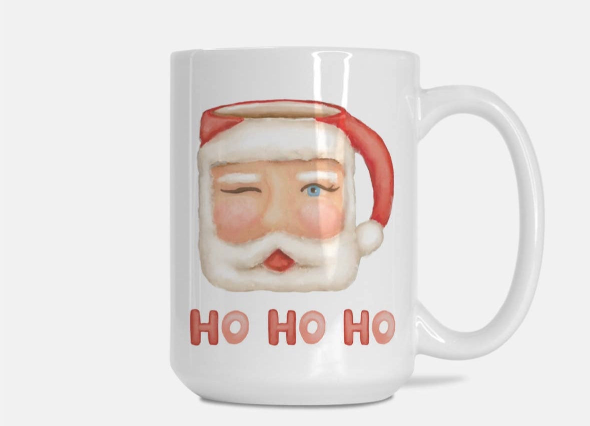 Ho ho ho Santa mug
