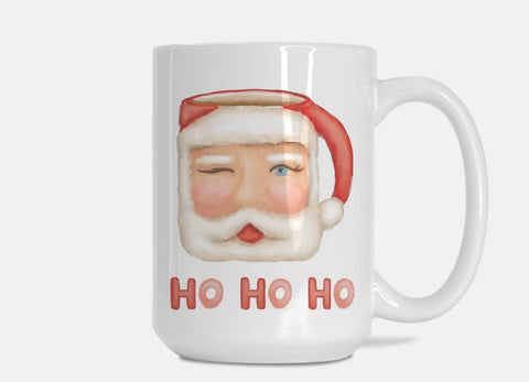 Ho ho ho Santa mug