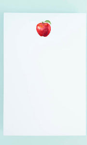 Small apple notepad