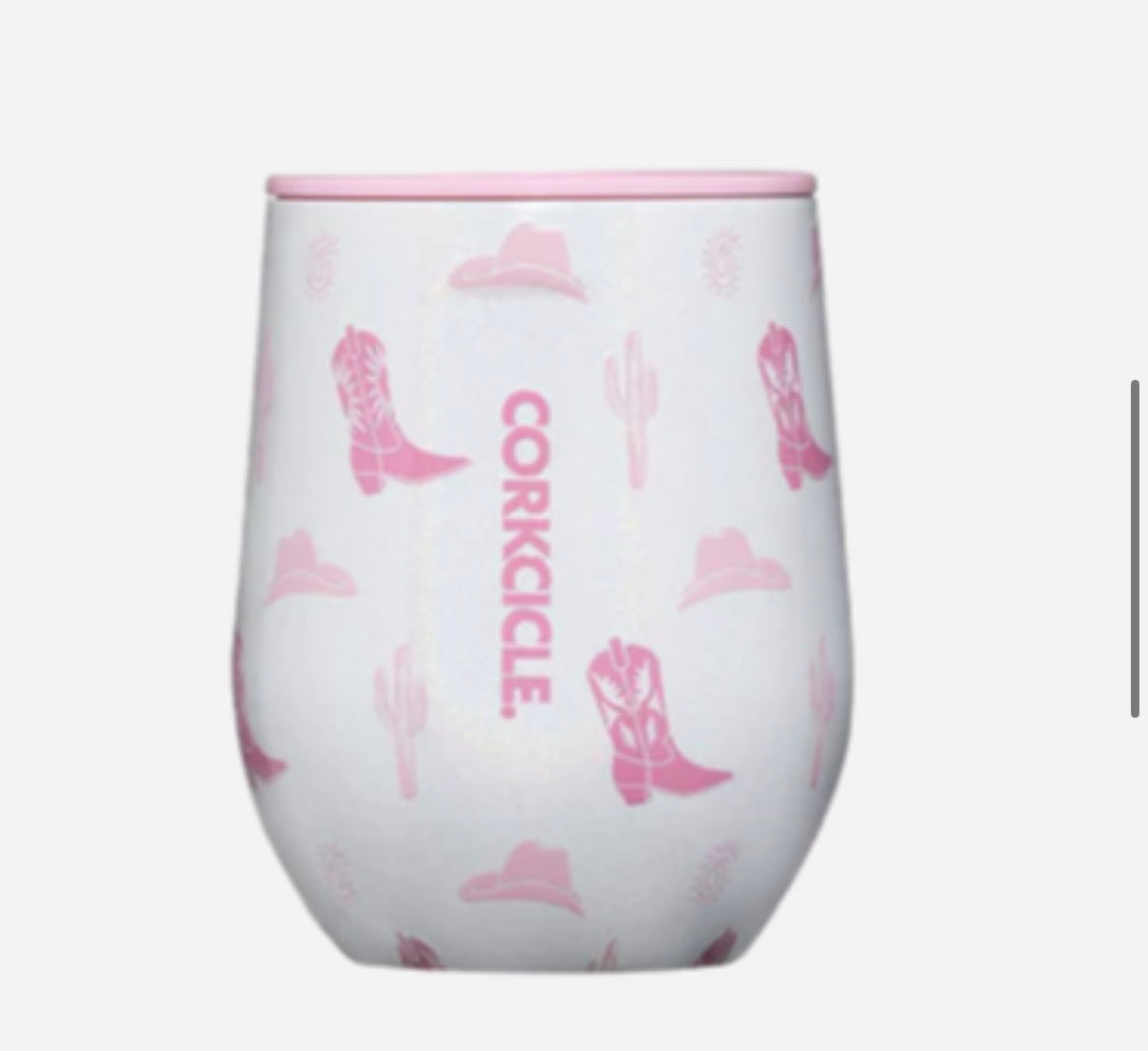 Cowgirl stemless corkcile Tumbler