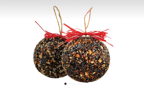 Bird seed balls ornament- 1 ball