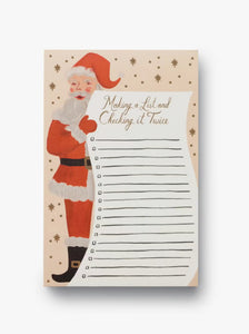Santa’s List Notepad