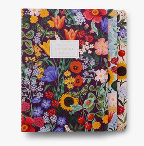 Rifle Paper Blossom Notebook- Set of 3