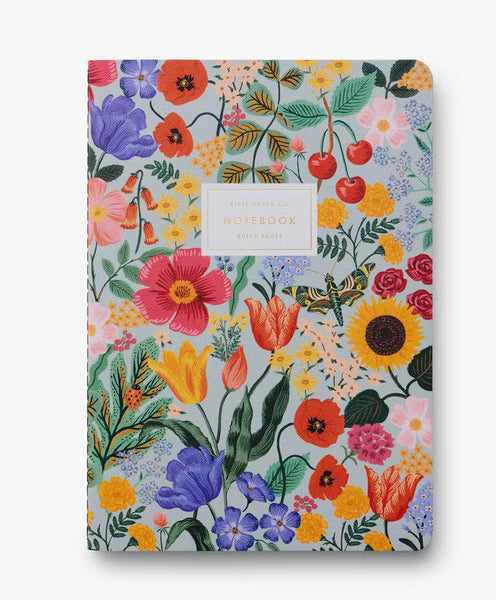 Rifle Paper Blossom Notebook- Set of 3