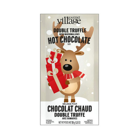 Gourmet Village Double Truffle Hot Chocolate Packet