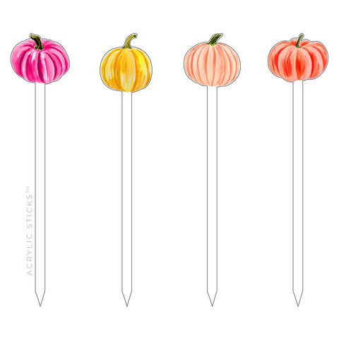 Group of Gourds Acrylic Sticks