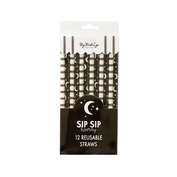 Moon & Stars Reusable Straws