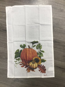 Fall Harvest Tea Towel