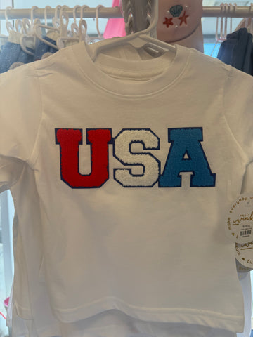 USA Patch Tee