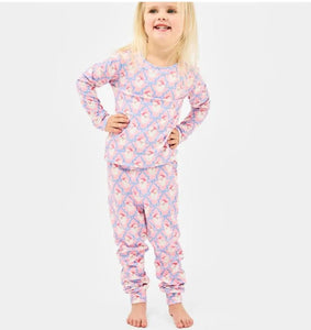 Santa Baby Bows Pajamas Baby-Kid