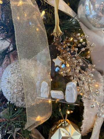 Holy Family Acrylic Ornament