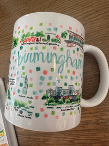 Birmingham water color mug