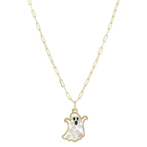 Kids Star Ghost Necklace