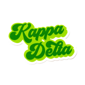 Sorority Retro Sticker