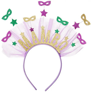 Mambo Mardi Gras Headband