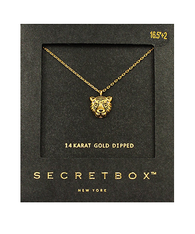 Gold Tiger Necklace