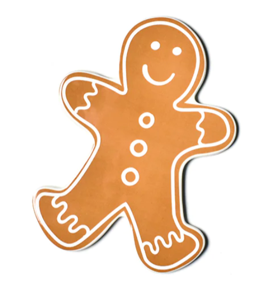 Happy Everything Gingerbread Man Cookie Big Attachment