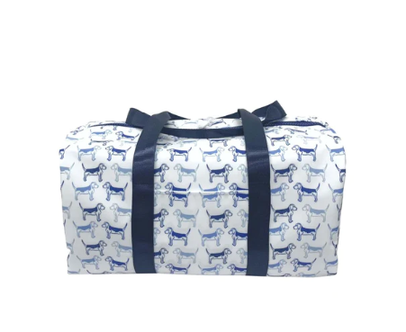 Weekender Bag Puppy Love Blue TRVL