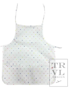 TRVL Coated Child's Apron-Hearts