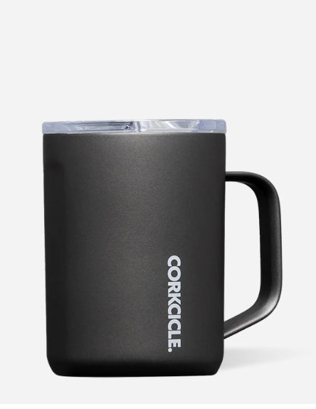 Corkcicle 16 oz. Pure Taste Mug-Ceramic Slate/ Grey