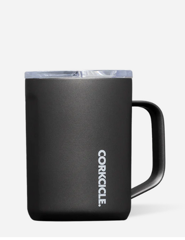 Corkcicle 16 oz. Pure Taste Mug-Ceramic Slate/ Grey