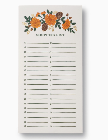 Rifle Paper Grateful Harvest Market Notepad