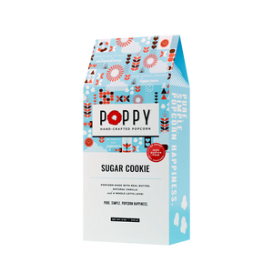 Poppy Popcorn Sugar Cookie Gift Box