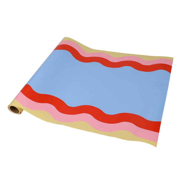 Scalloped Soiree Paper Table Runner