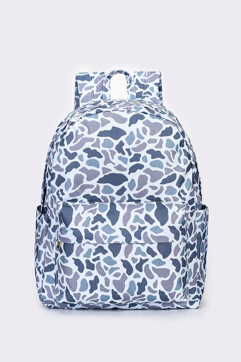 Camouflage Print Kids Backpack