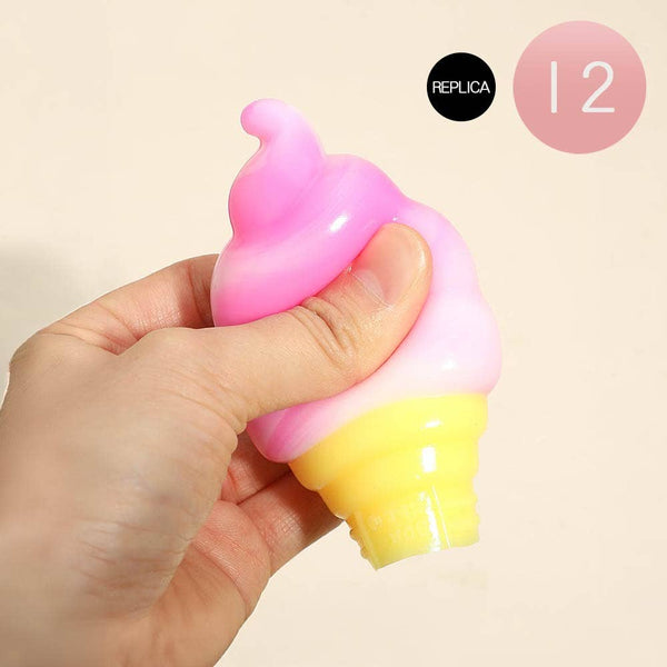 Replica Ice Cream Cone Squishy Toy