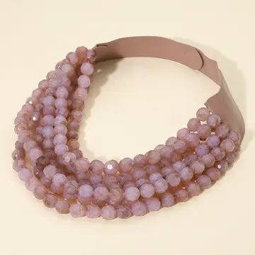 Agate Ball Bead Magnetic Clasp Necklace