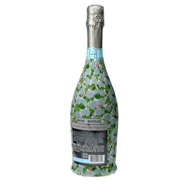 Sheridan French Collection - Classic Hydrangea Prosecco Bottle Wrap