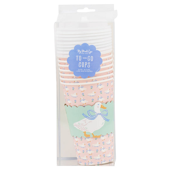 Duck To Go Cups (8 ct)