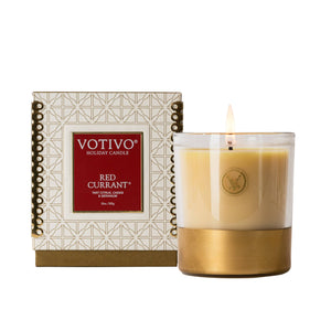 Votivo Holiday Candle- Red Currant