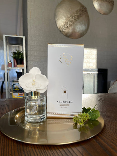 Orchid Flower Diffuser Gift Set - Wild Bluebell