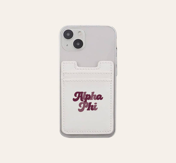 Sorority Stick-On Phone Wallet