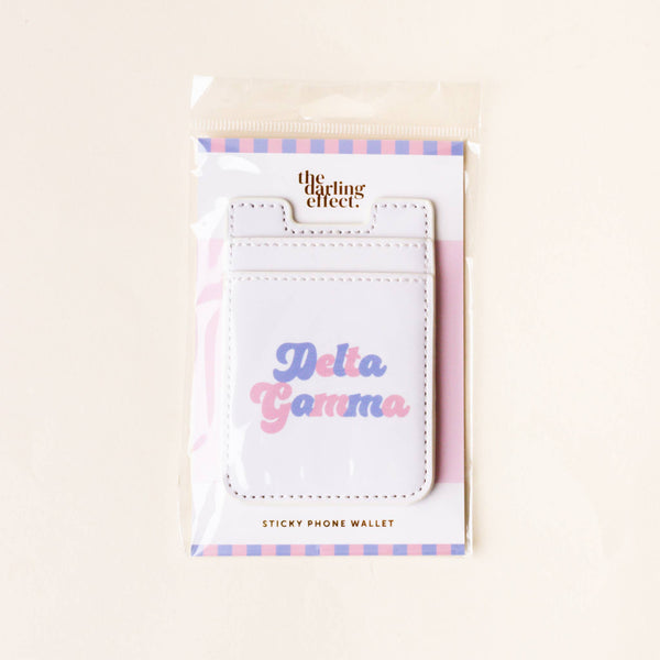 Sorority Stick-On Phone Wallet  Alpha Delta Pi