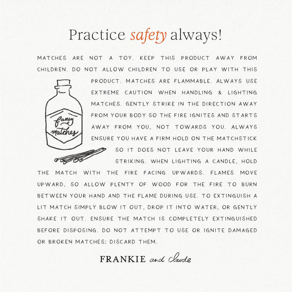 Red Matches in Glass Jar – Bold Summer & Year-Round Decor